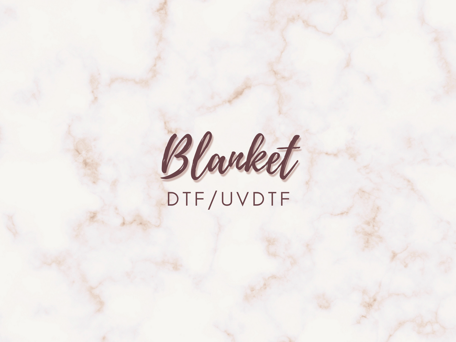 BLANKET DTF PRINTS