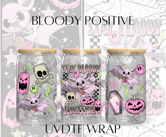 BLOODY POSITIVE UVDTF WRAP AND/OR DECAL