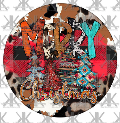 COUTNRY CHRISTMAS - PRINT ONLY front & back