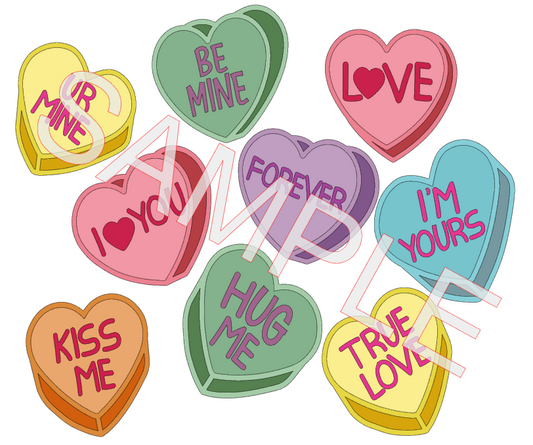 CONVO HEARTS SVG/PNG **Digital Download Only**