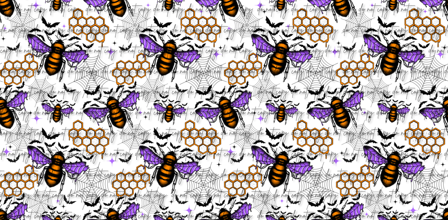 BEE SPOOKY UV DTF WRAP/DECAL