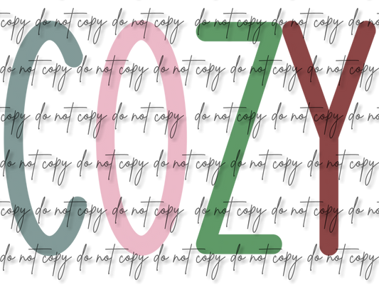 COZY **Digital Download Only**