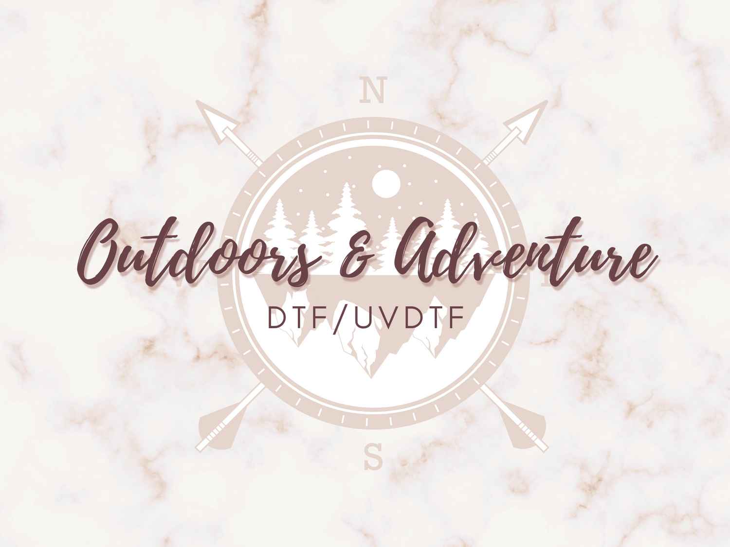 OUTDOORS & ADVENTURE DTF TRANSFERS