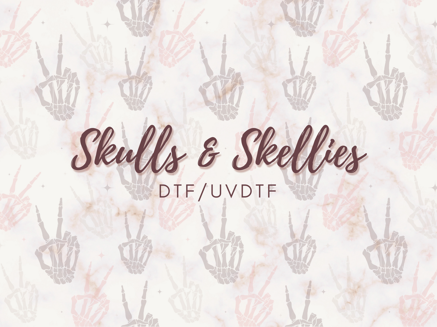 SKULLS & SKELLIES DTF