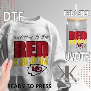 Welcome to the Red Kingdom DTF/UV DTF