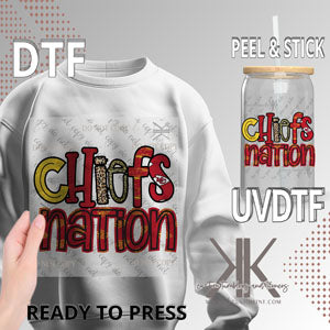 Chiefs Nation DTF/UV DTF