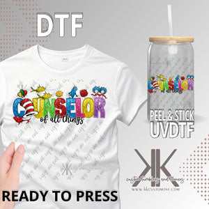 Counselor of All Things DTF/UVDTF