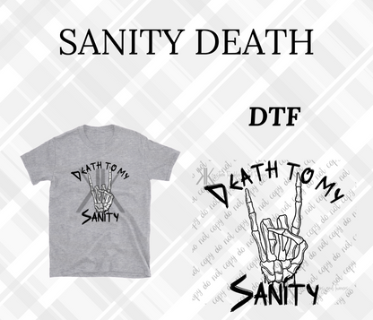 SANITY DEATH