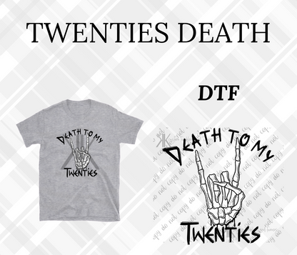 TWENTIES DEATH