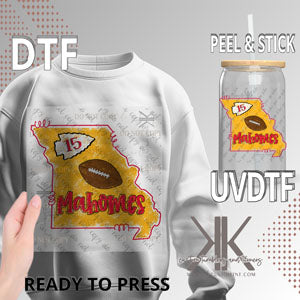 State of Missouri Football DTF/UV DTF