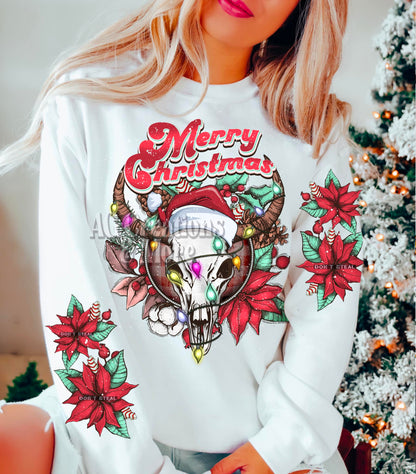 BOHO CHRISTMAS DTF/UVDTF (POCKET & SLEEVE OPTIONS AVAIL)