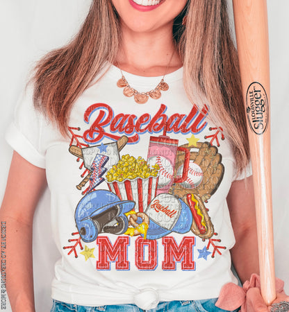 Baseball Mom DTF/UVDTF