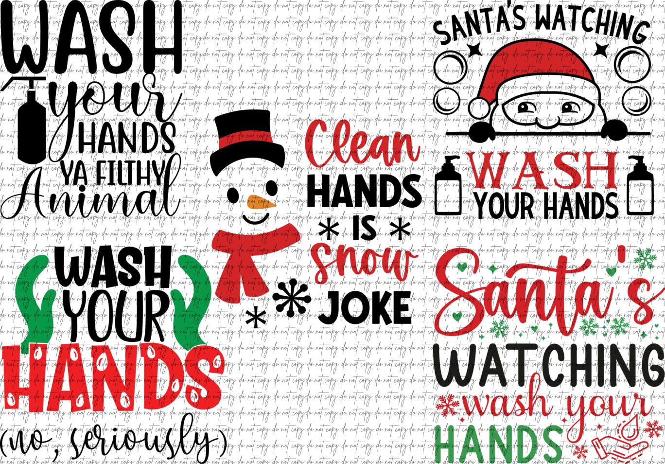 WASH YOUR HANDS HOLIDAY BUNDLE