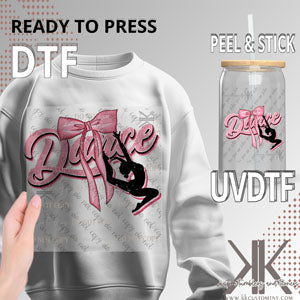 Dance Bow DTF/UVDTF