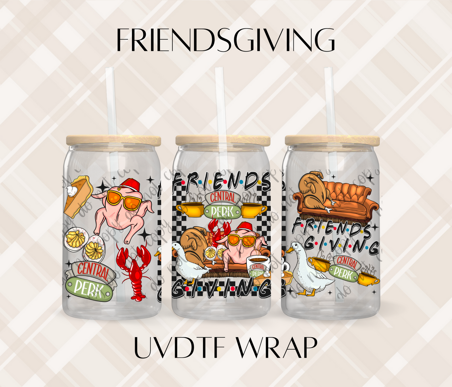 FRIENDSGIVING WRAP AND/OR DECAL