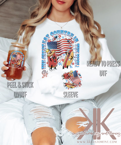 BUNDLE 8-FREEDOM FRED & GREATEST COUNTRY (2 DESIGNS NO GLASS CAN WRAPS)