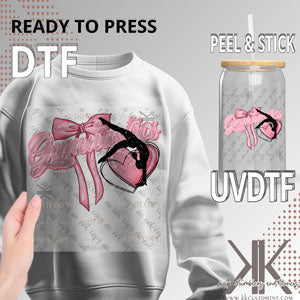 Gymnastics Bow DTF/UVDTF