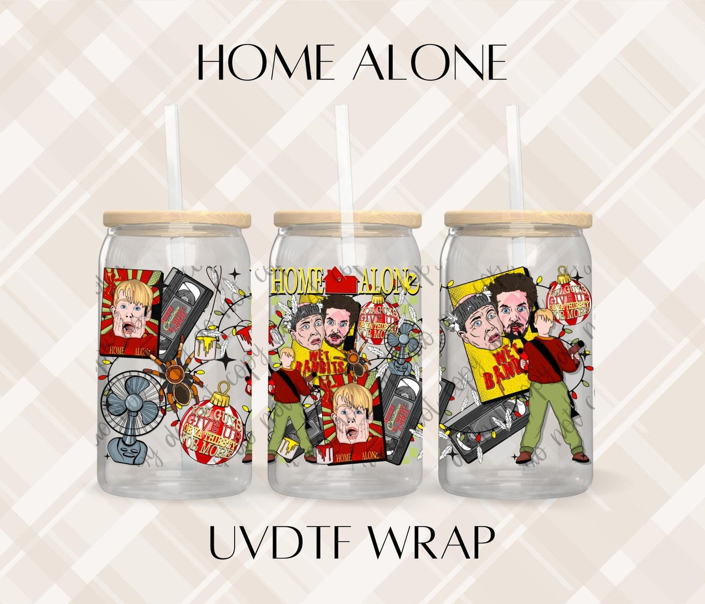 HOME ALONE WRAP AND/OR DECAL