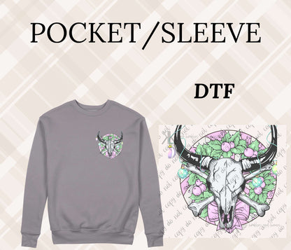 HOWDY CHRISTMAS DTF/UVDTF (POCKET & SLEEVE OPTIONS AVAIL)