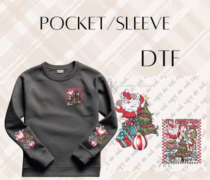 IT'S CHRISTMAS TIME DTF/UVDTF (POCKET & SLEEVE OPTIONS AVAIL)