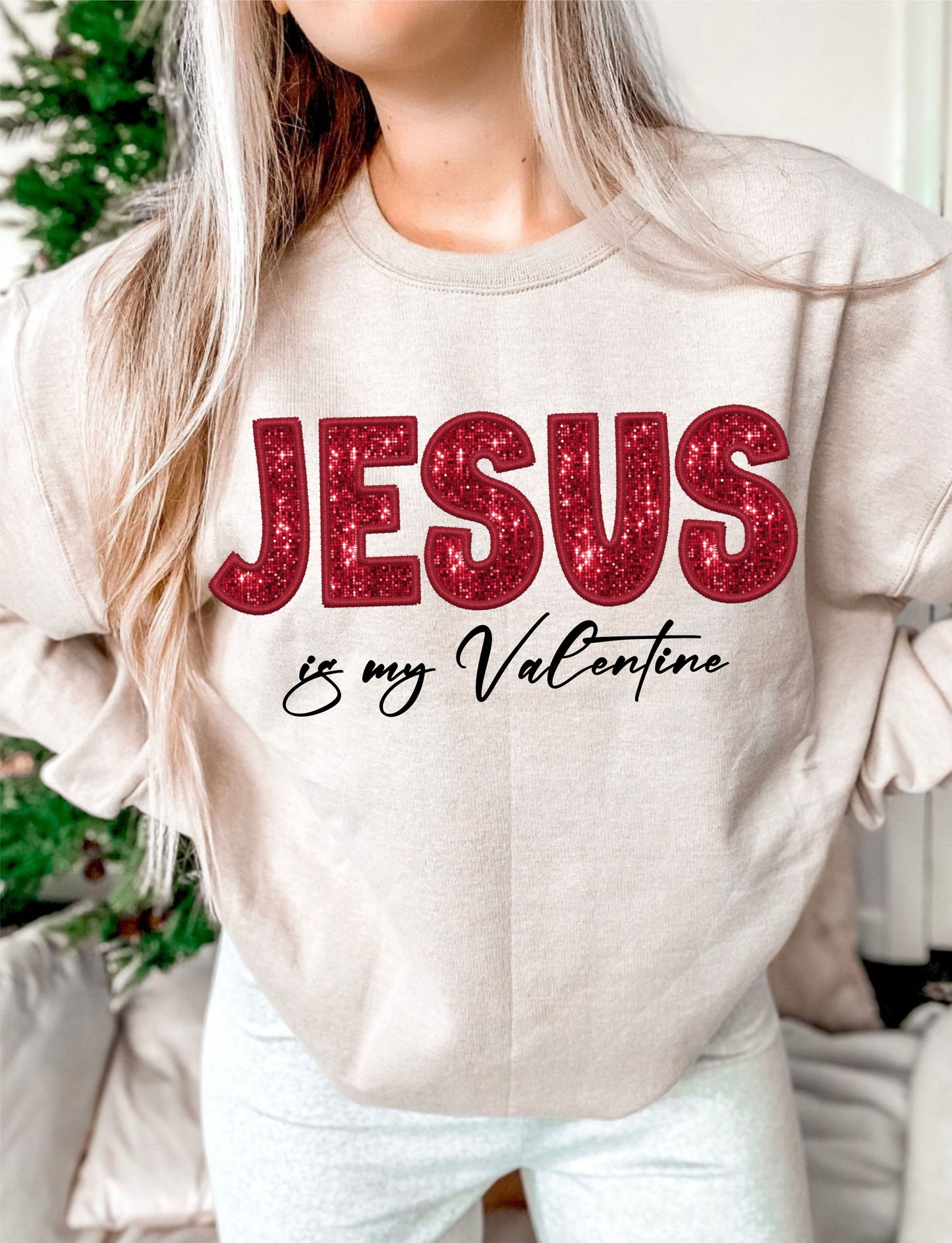 Jesus Is My Valentine DTF/UVDTF