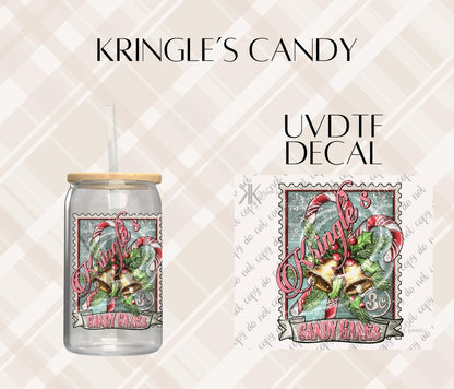 KRINGLE'S CANDY CANES DTF/UVDTF (POCKET & SLEEVE OPTIONS AVAIL)