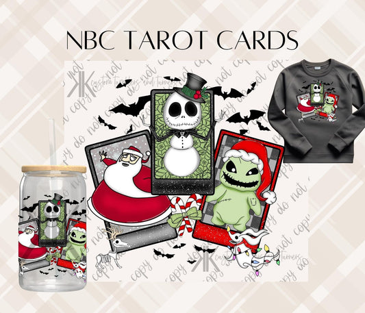 NBC TAROT CARDS  DTF/UVDTF