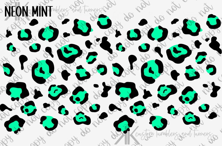 BRIGHT LEOPARD SPOTS UVDTF MULTIPLE COLORS AVAILABLE