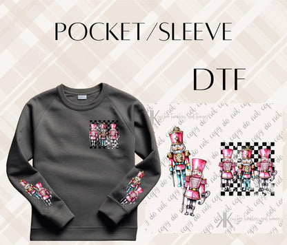 NUTCRACKER DTF/UVDTF (POCKET & SLEEVE OPTIONS AVAIL)