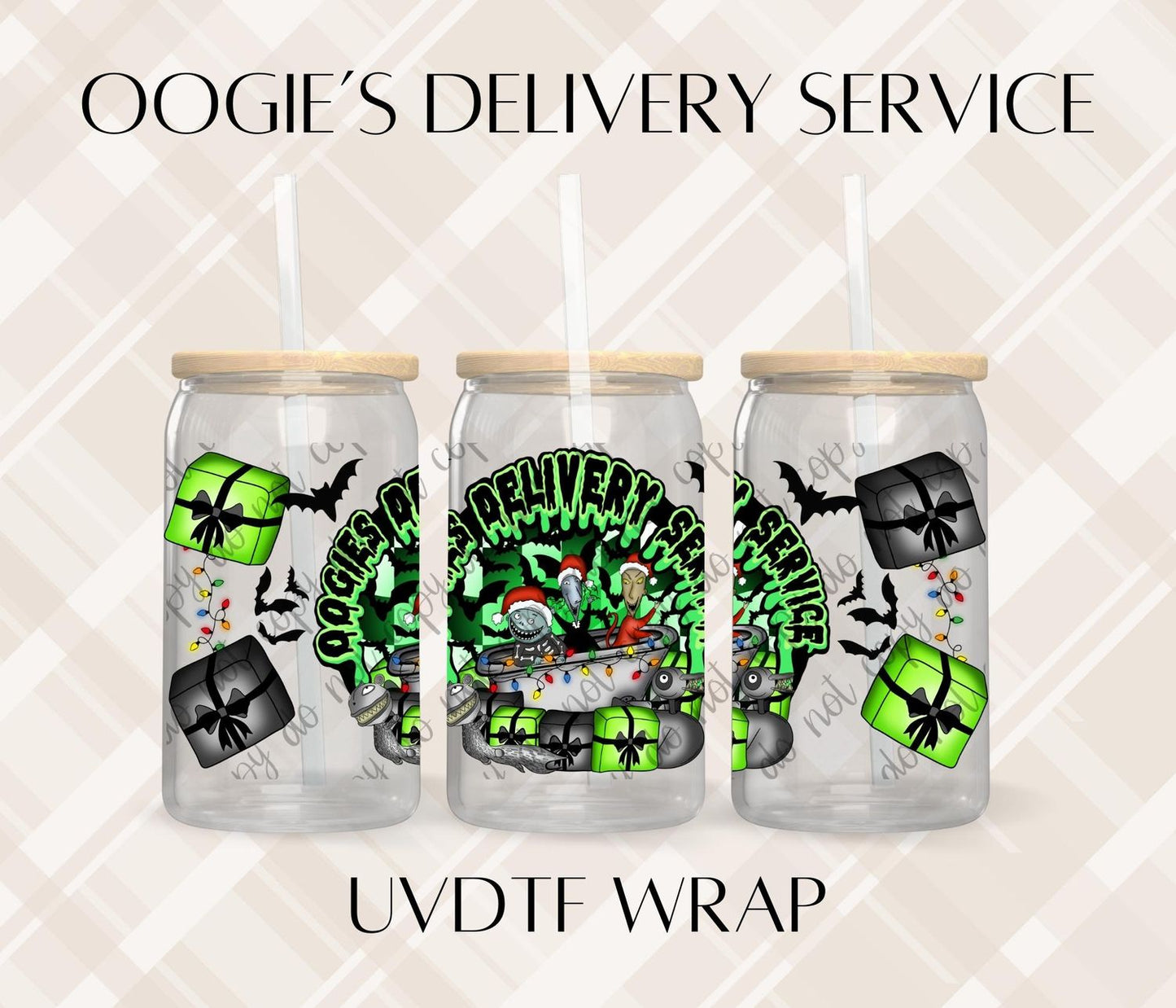 OOGIE'S DELIVERY SERVICE UVDTF WRAP
