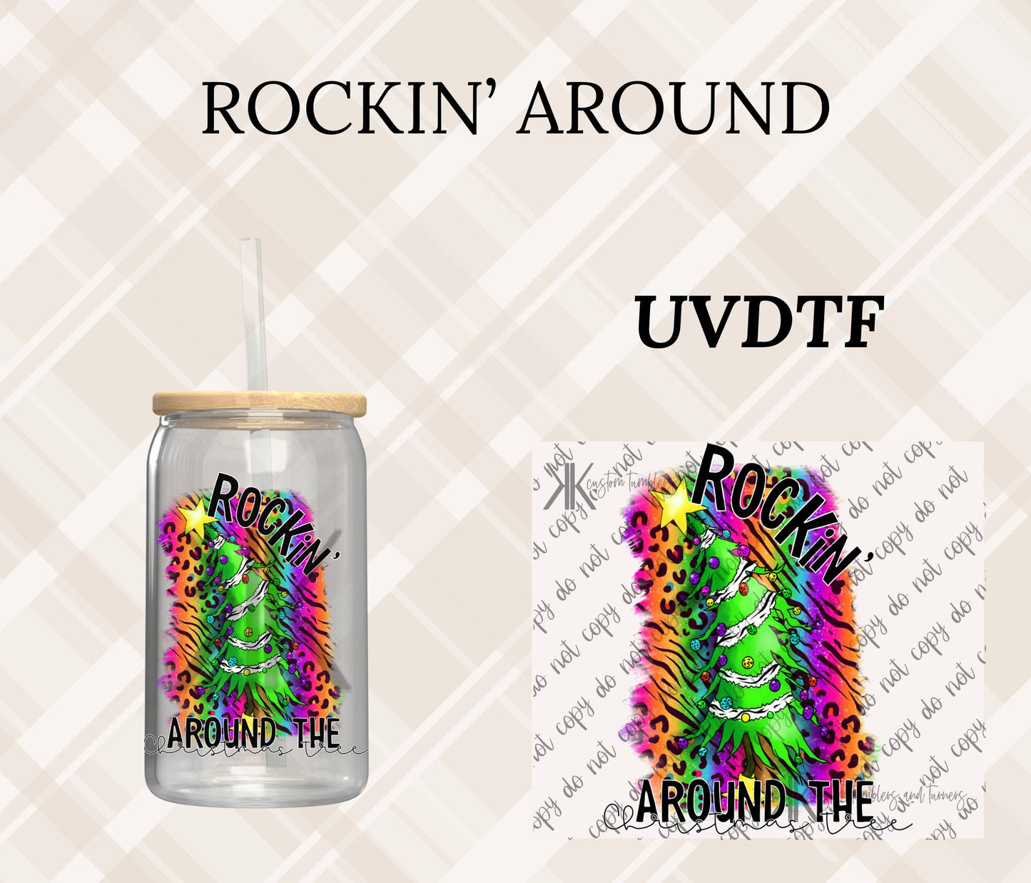 ROCKIN' AROUND DTF/UVDTF