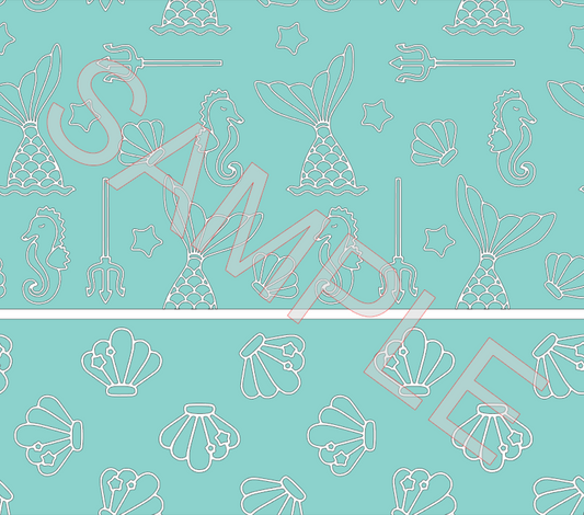 SEASHELL MERMAID SVG **Digital Download Only**