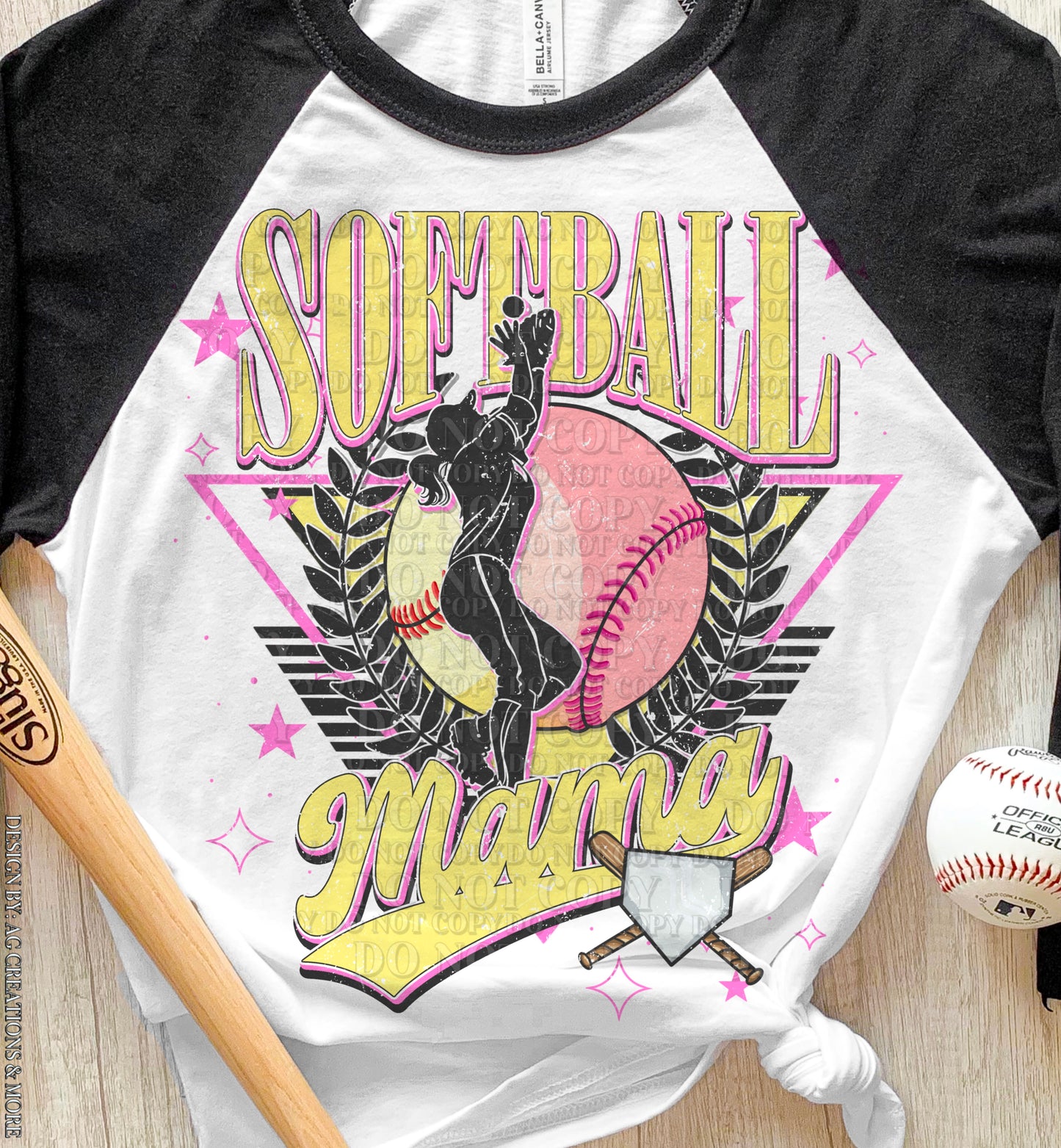 Softball Mama DTF/UVDTF