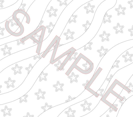 WAVY FLAG SVG **Digital Download Only**