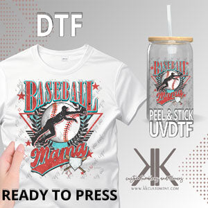 Baseball Mama DTF/UVDTF