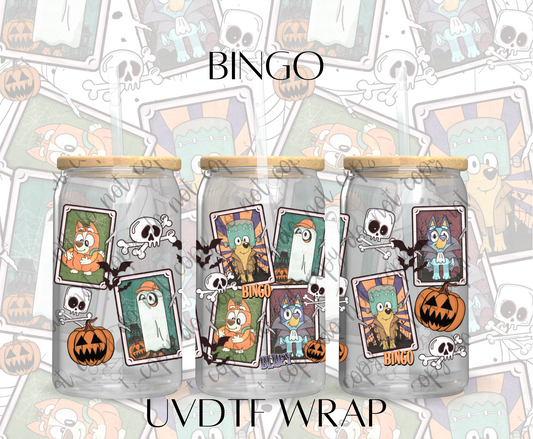 BINGO UVDTF WRAP AND/OR DECAL
