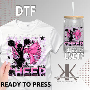 Cheer Stacked DTF/UVDTF