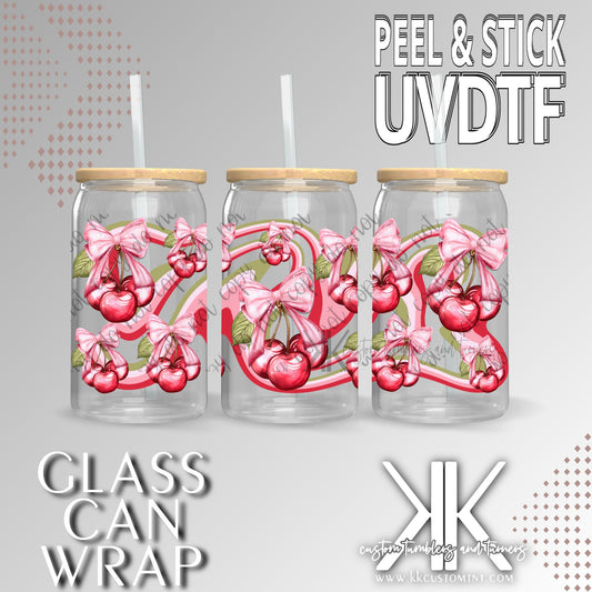 Cherries & Bows UVDTF WRAP