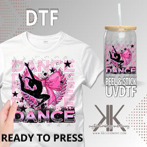 Dance Stacked DTF/UVDTF