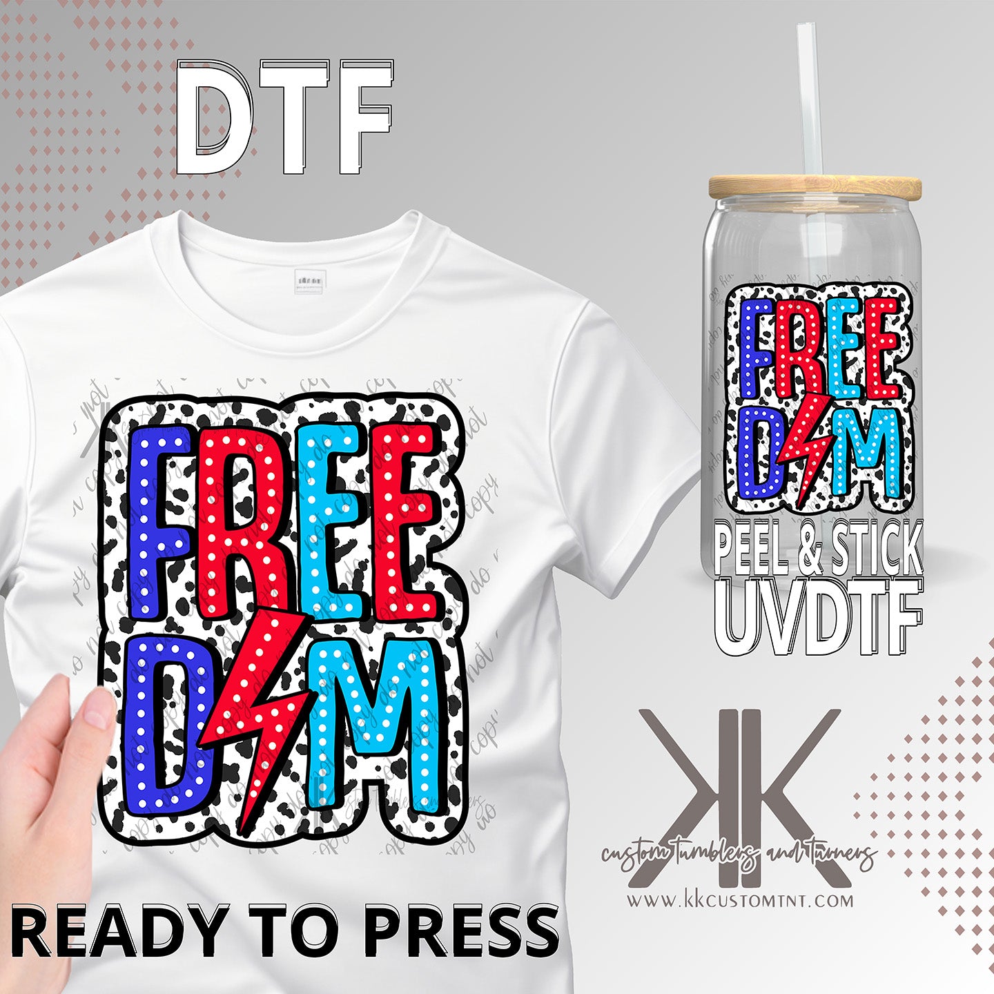 Freedom Lights DTF/UVDTF