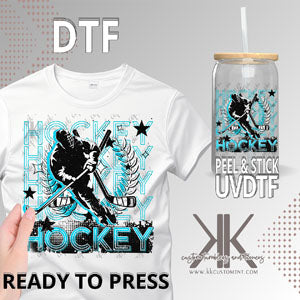 Hockey Stacked DTF/UVDTF