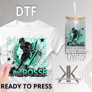 Lacrosse Stacked DTF/UVDTF