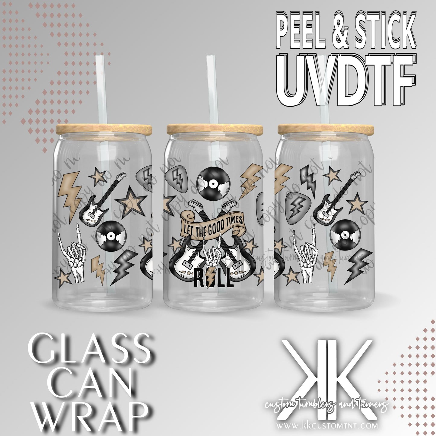 Let the Good Times Roll UVDTF WRAP