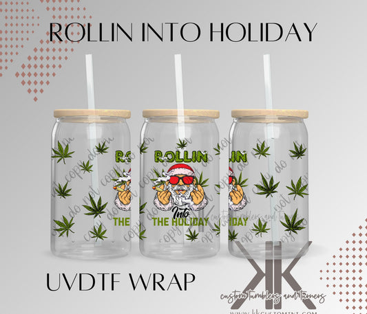 ROLLIN' INTO THE HOLIDAYS UVDTF WRAP