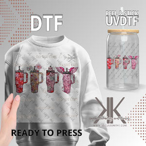 Valentine Stan Faux Sequin DTF/UVDTF