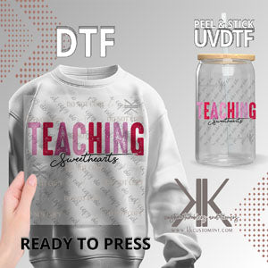 Teaching Sweethearts DTF/UVDTF