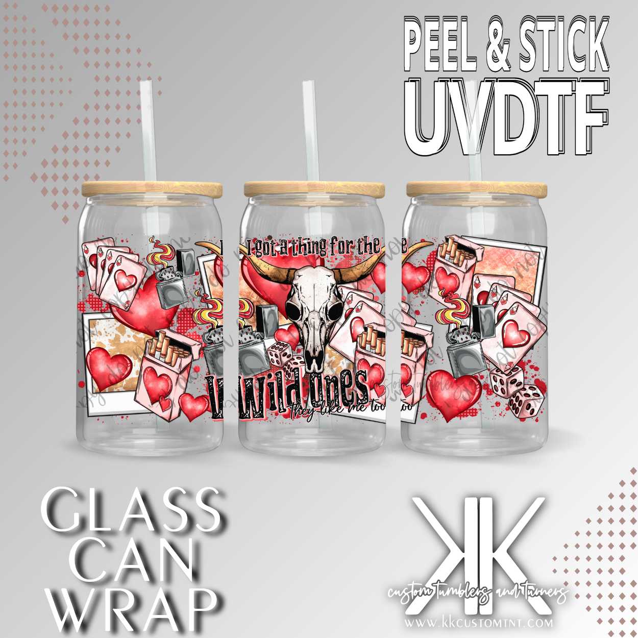 Santa UVDTF Cup Wraps 