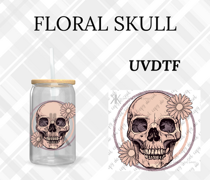 FLORAL SKULL