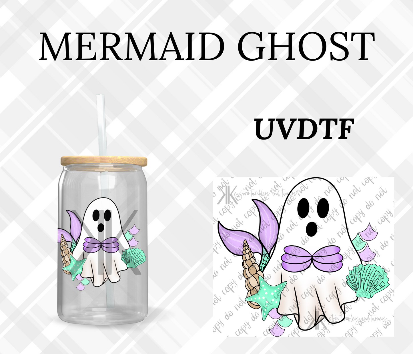 SPOOKY SUMMER - MERMAID GHOST