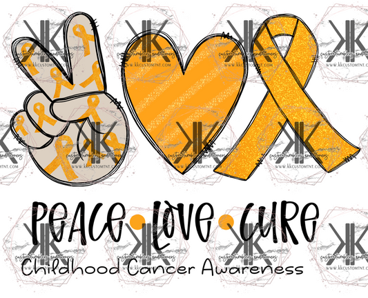 Childhood Cancer PNG **Digital Download Only**